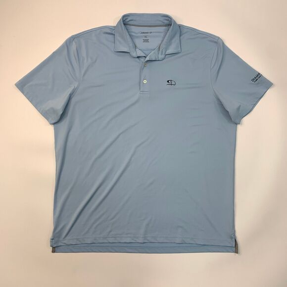 Johnnie O Polo Shirt Mens XL Extra Large Blueberry Short Sleeve Performance Golf - Picture 2 of 12